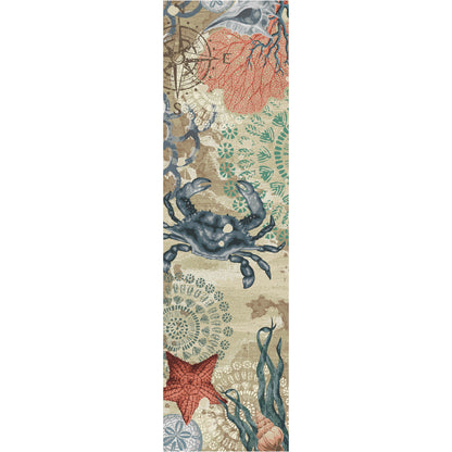 Latitude Adjustment Rug – Parchment – room setting