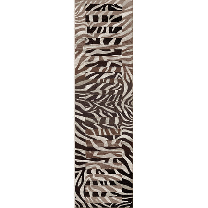 Levels Rug – Zebra – room setting