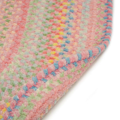Cutting Garden Tea Rose Rug – detail view