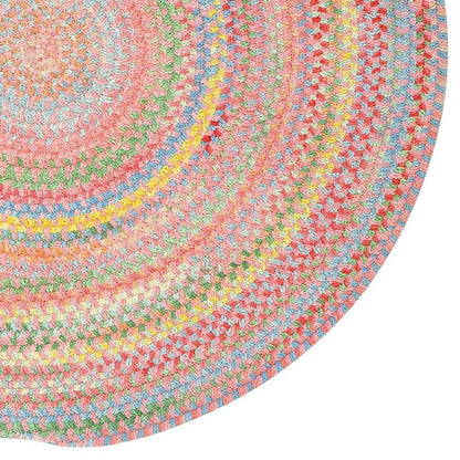 Cutting Garden Tea Rose Rug – close up