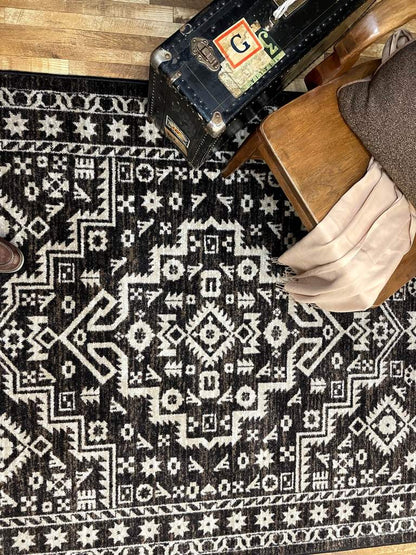 Cordova Rug – Chocolate – detail view