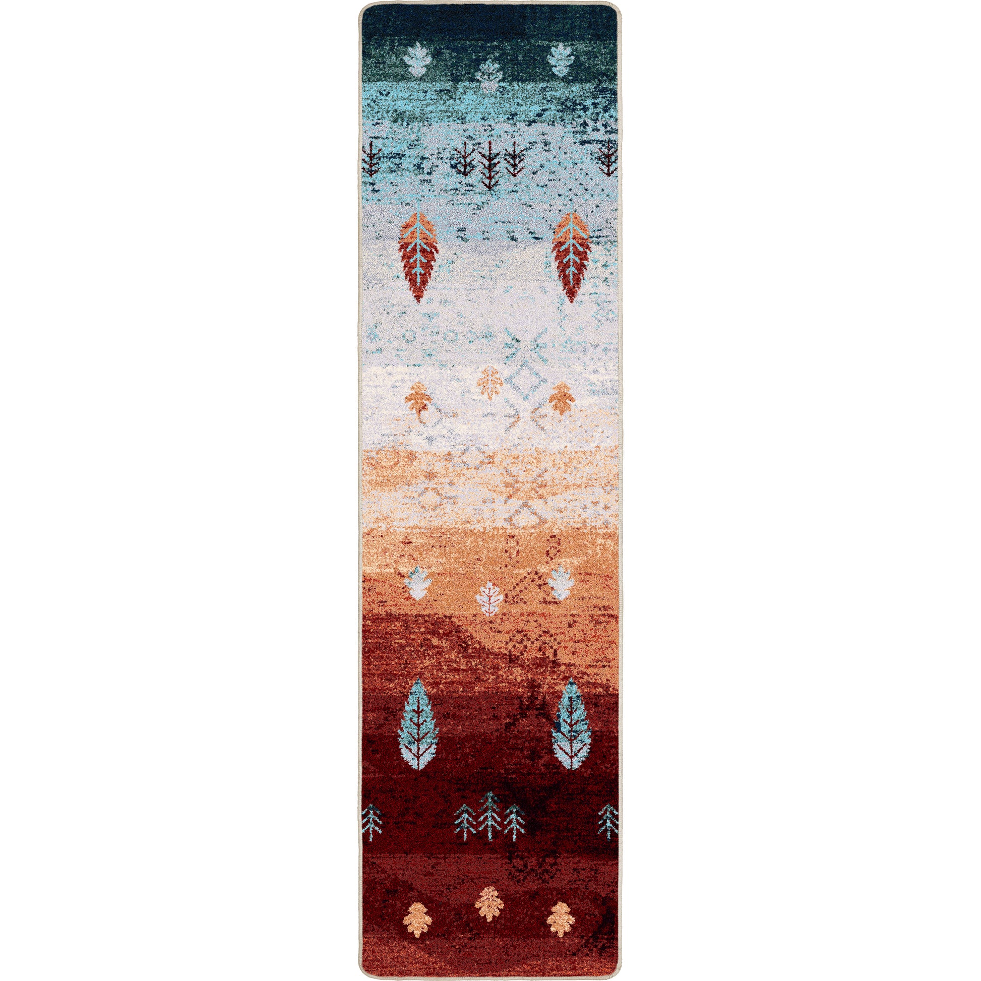 Brushfire Rug – Autumn Scape – full view