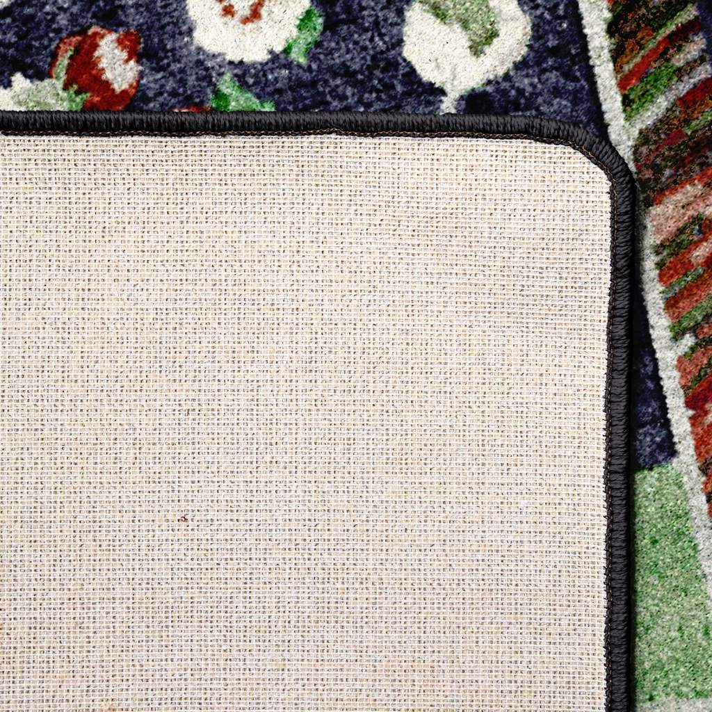 Home Sewn Rug – Midnight – full view
