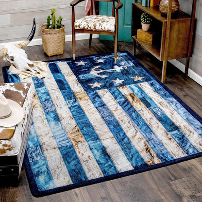 Blue Jean Anchor Rug – Blues – lifestyle