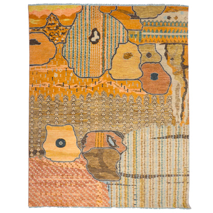 Capel Marketplace Area Rug - Terra Cotta Multi