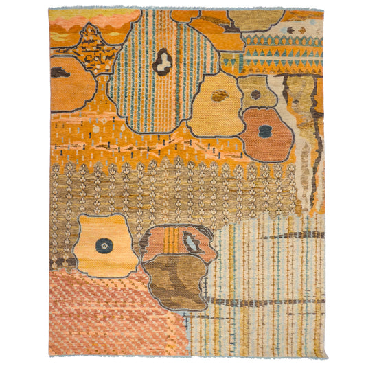 Capel Marketplace Area Rug - Terra Cotta Multi
