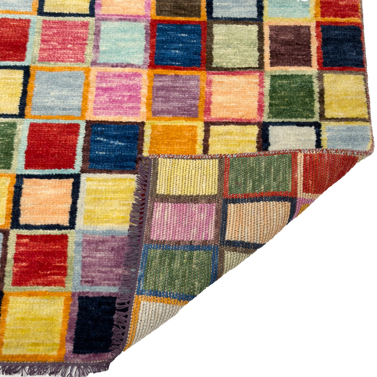 Capel Marketplace Area Rug - Multi - Back View