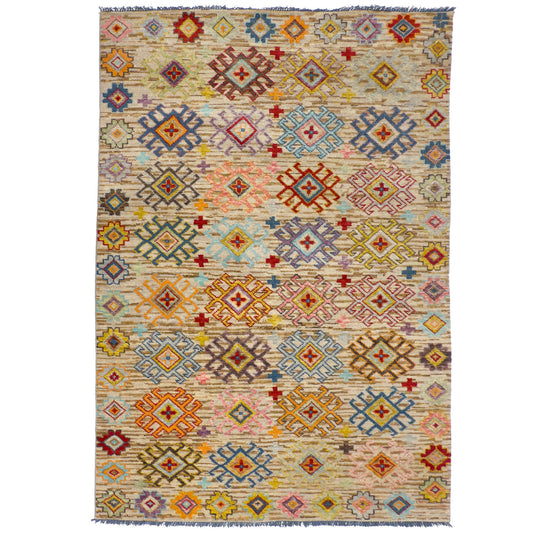 Capel Marketplace Area Rug - Cinnamon Multi