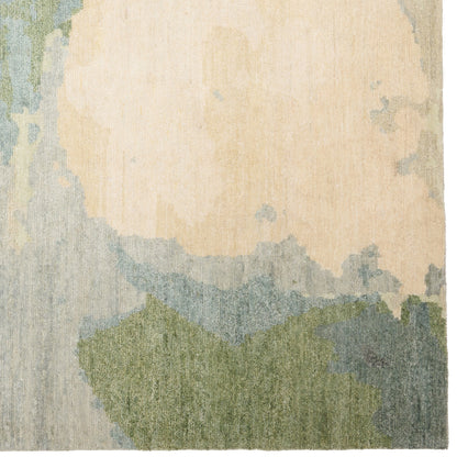 Aquarelles Verte Rug – lifestyle