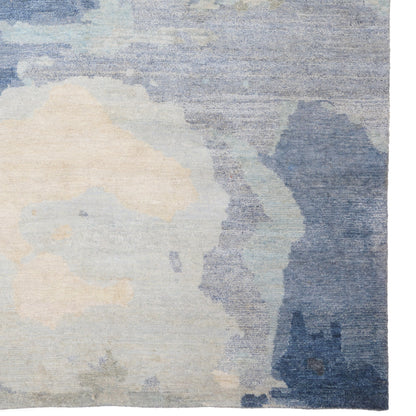Aquarelles Bleu Rug – lifestyle
