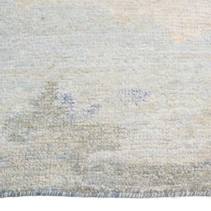 Aquarelles Bleu Rug – close up