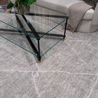 Graylen Grey Stone Rug – detail view