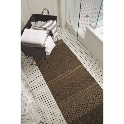 Barrister Cognac Rug – detail view