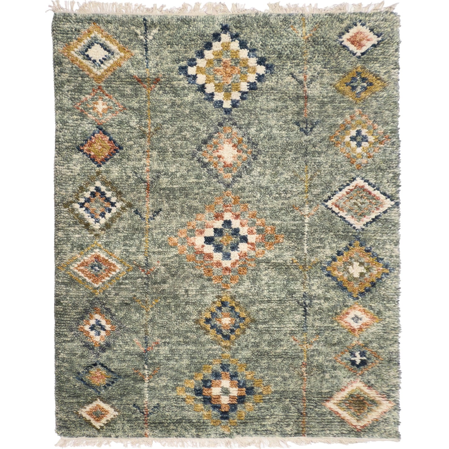 Capel Morocco Area Rug - Green Multi
