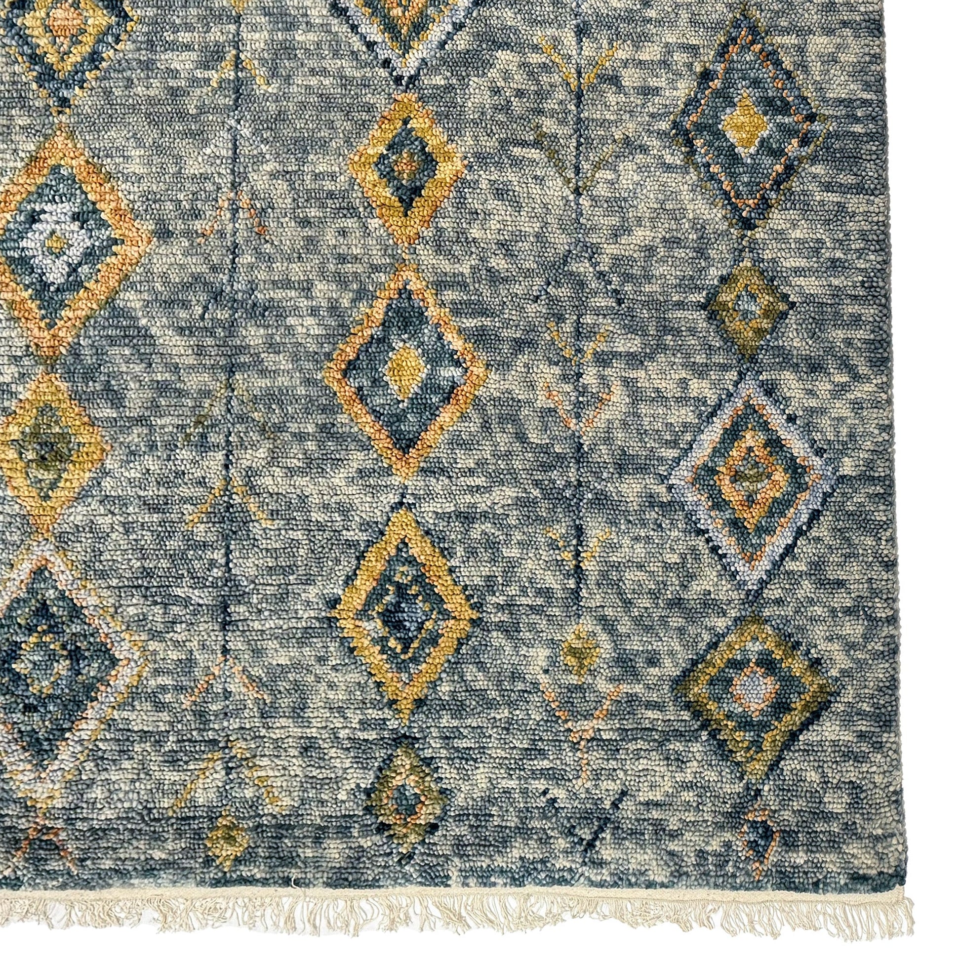 Capel Morocco Area Rug - Navy - Corner View