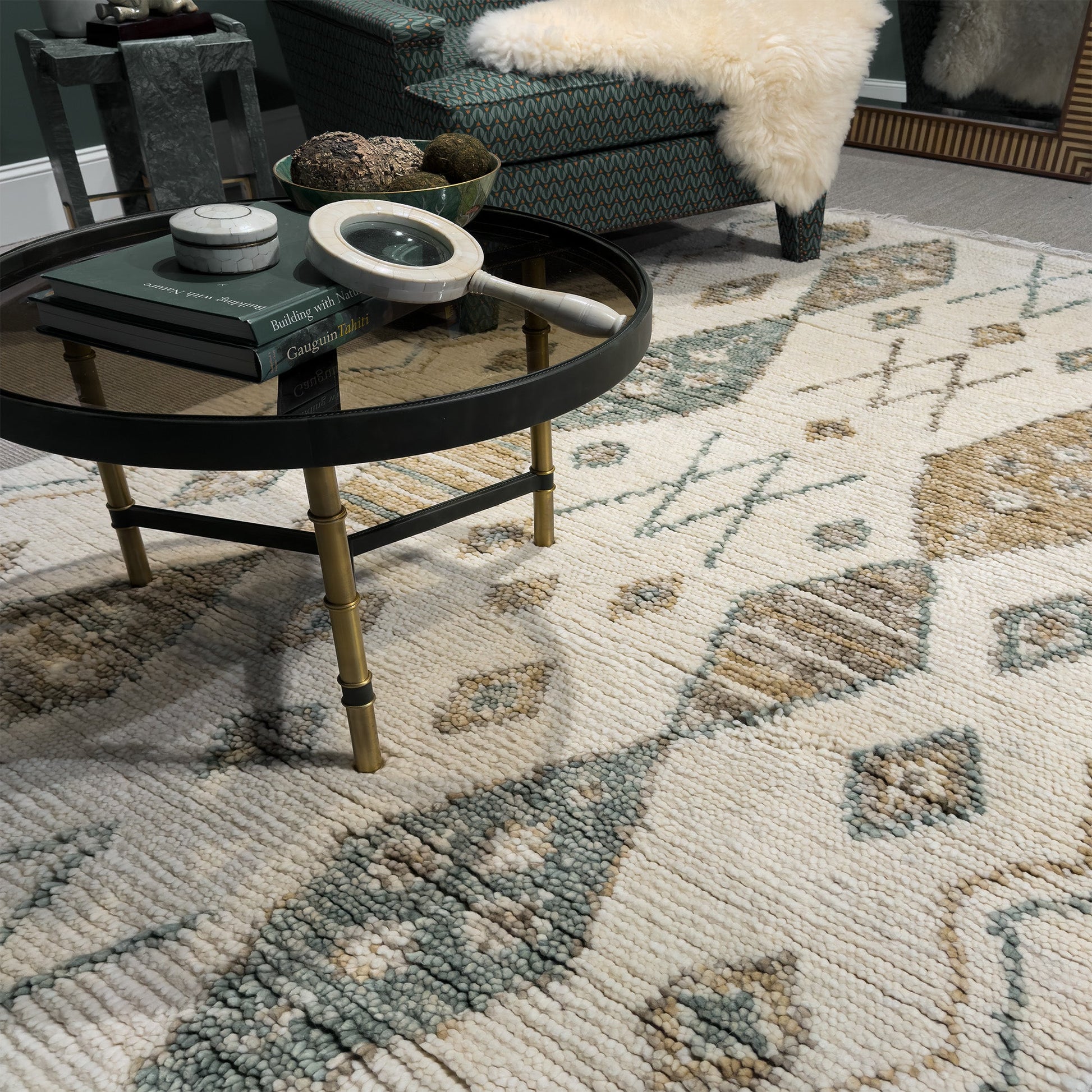 Capel Morocco Area Rug - Sand - Lifestyle View