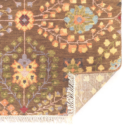 Kerrington Rug – Eisley Olive Multi – room setting