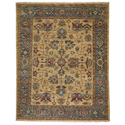 Charise Rug – Keshan Champagne – cabin lodge area rug