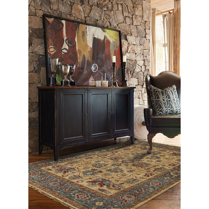 Charise Rug – Keshan Champagne – detail view