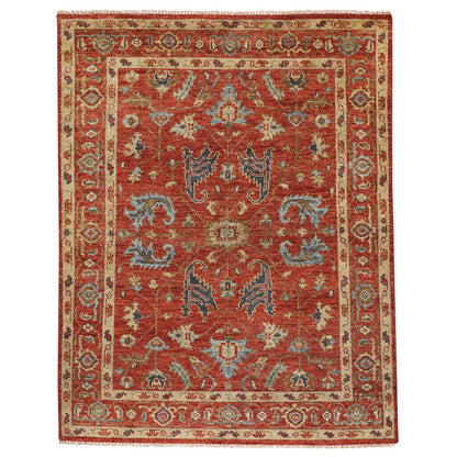 Charise Rug – Ushak Scarlet – cabin lodge area rug