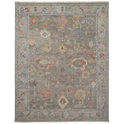Verve Silver Multi Rug – cabin lodge area rug