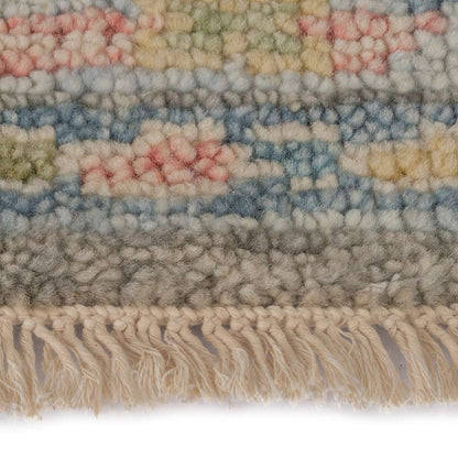 Verve Silver Multi Rug – close up