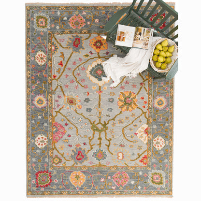 Verve Spring Multi Rug – detail view