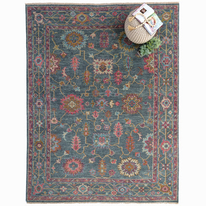 Verve Berry Multi Rug – detail view