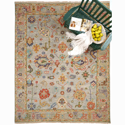 Verve Orchard Multi Rug – detail view