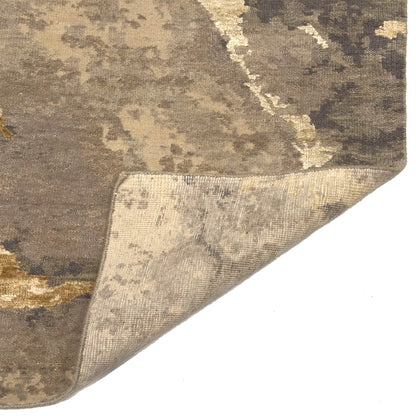 Capel Kaiso Area Rug - Pewter - Back View