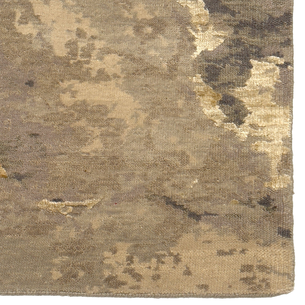 Capel Kaiso Area Rug - Pewter - Corner View