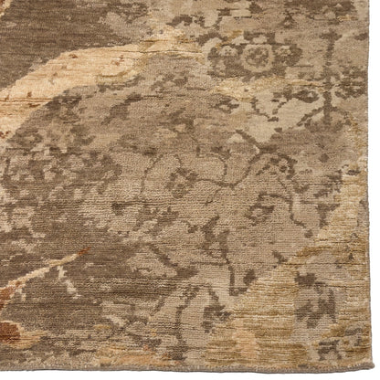 Capel Kaiso Area Rug - Steel - Corner View