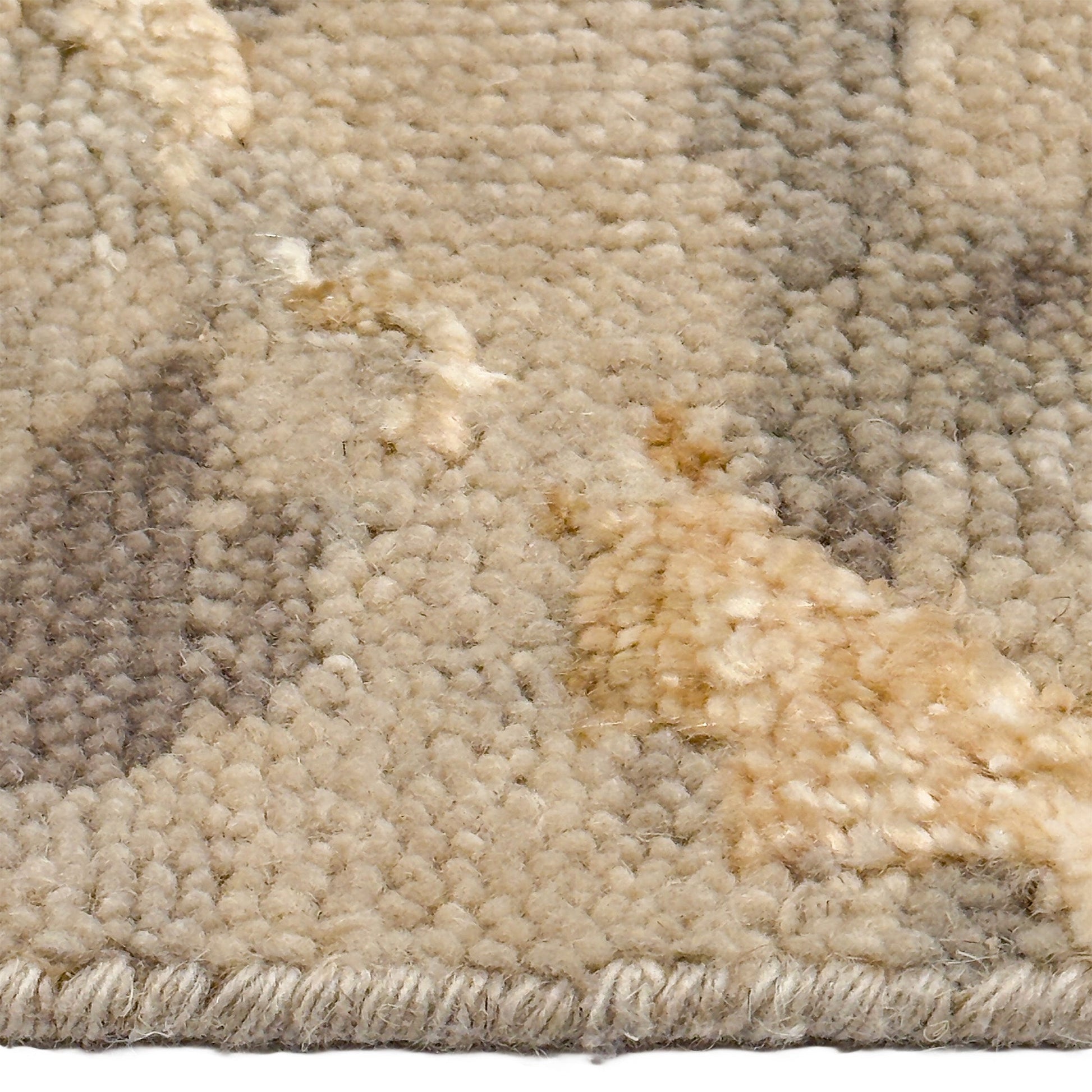 Capel Kaiso Area Rug - Sand - Cross-Section View