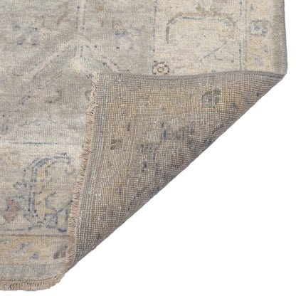 Capel Tapestry Area Rug - Gray - Back View