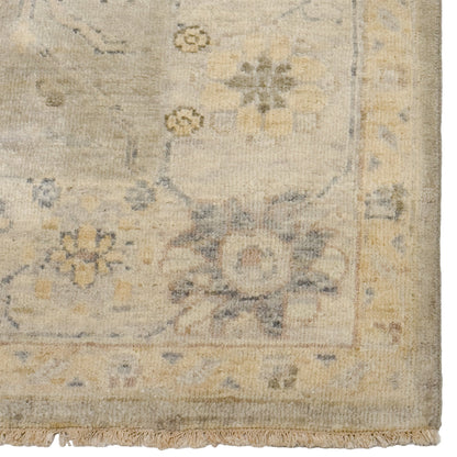 Capel Tapestry Area Rug - Gray - Corner View