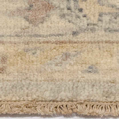 Capel Tapestry Area Rug - Gray - Cross-Section View