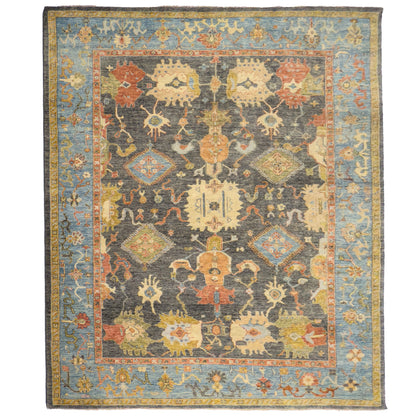 Capel Tapestry Area Rug - Cobalt