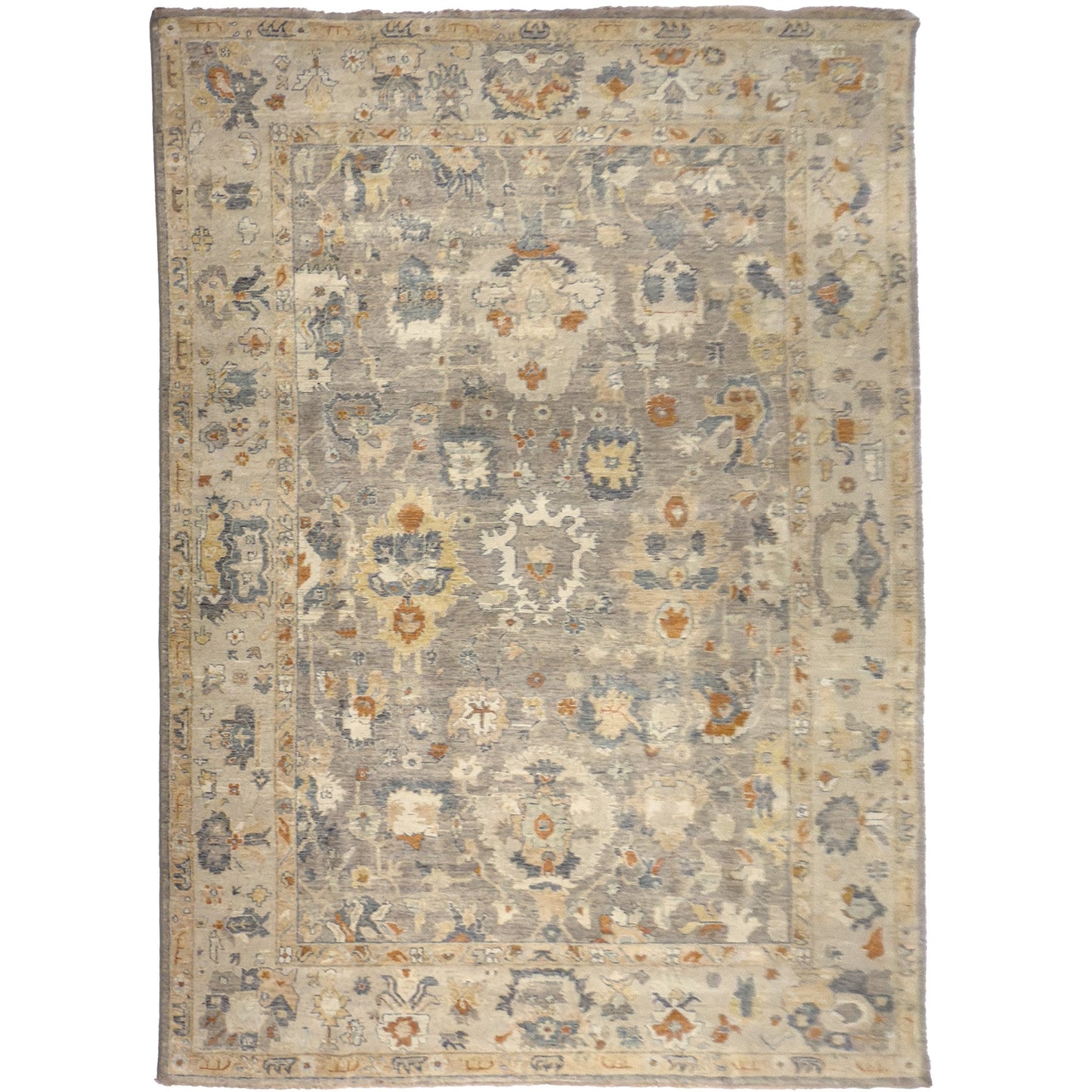 Capel Tapestry Area Rug - Tan