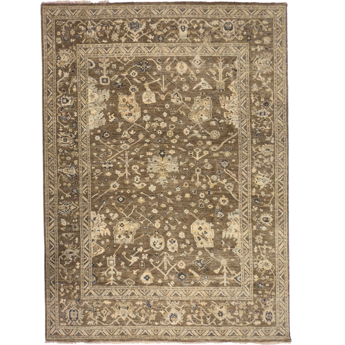 Capel Tapestry Area Rug - Chestnut