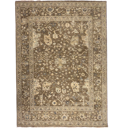 Capel Tapestry Area Rug - Chestnut