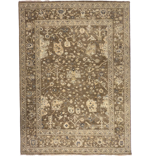 Capel Tapestry Area Rug - Chestnut