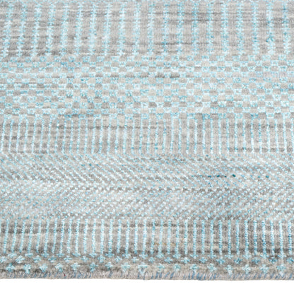 Heath Turquoise Rug – close up