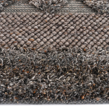 Boho Bliss Wood Rug – close up