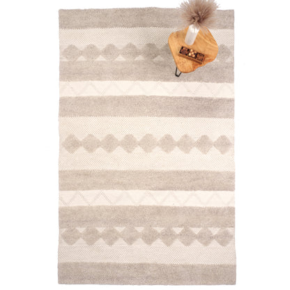Boho Bliss Alabaster Rug – detail view