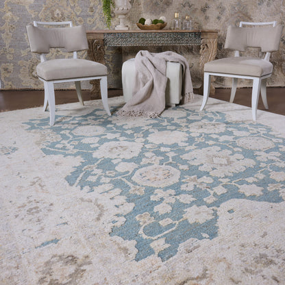 Winthrope Azure Rug – detail view