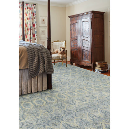Siam Rug – Temple Lt. Blue – detail view