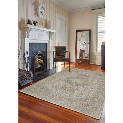 Barletta Natural Lt. Blue Rug – detail view