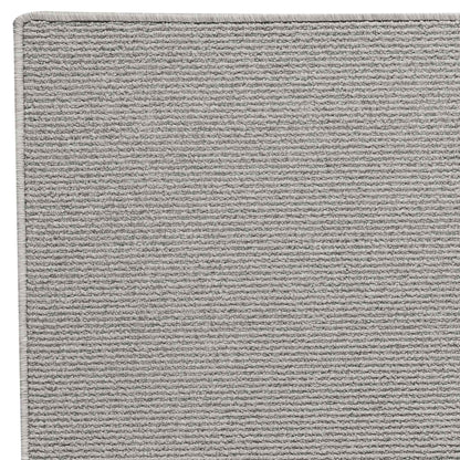 Platinum Sisal Rug – Serged – detail view