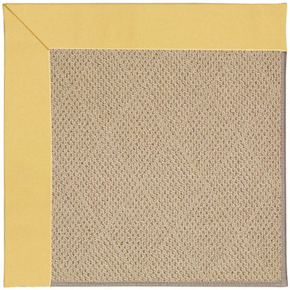 Creative Concepts Rug – Cane Wicker Canvas Canary – cabin lodge area rug
