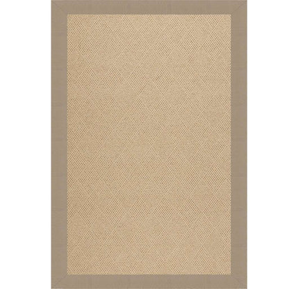 Creative Concepts Rug – Cane Wicker Canvas Linen – detail view